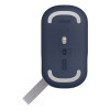ASUS Marshmallow MD100 1600 DPI Wireless Optical Mouse - Quiet Blue with Solar Blue Cover
