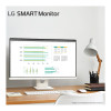 LG 27SR50F-W 27" IPS Full HD Smart Monitor with Web OS, Built in Apps and Speakers