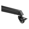Neomounts FL50-550BL1 37-70" 50kg Height Adjustable Mobile TV Trolley Stand with Camera Shelf - Black