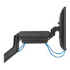New Open Box - Neomounts DS70PLUS-450BL1 Monitor arm 17-49" - gas spring - Topfix
