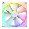 NZXT F140 RGB DUO White 4 Pin PWM Pc Fan - 2 Fan Pack