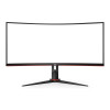 AOC G2 CU34XP/BK 34" Curved UltraWide Quad HD 180Hz 1ms Height Adjustable Gaming Monitor