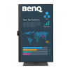 BenQ BL3290QT 31.5" Quad HD IPS LED Height Adjustable Business Monitor in its 90 degrees rotated form