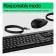 HP 225 Full-size Wired Keyboard and Mouse Set - Black