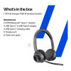 Poly Voyager 4320 Wired and Wireless Stereo MS Teams Headset