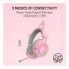 Razer Kraken Kitty V3 Pro Wireless Gaming Over-Ear Headset with Chroma RGB - Quartz Pink