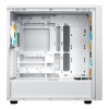 CoolerMaster MasterBox 600 ARGB Mid Tower Tempered Glass PC Case - White