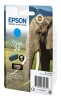 Epson Elephant Singlepack Cyan 24 Claria Photo HD Ink