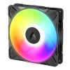 ARCTIC P14 Pro 140mm Reverse A-RGB PWM Fan - Black 3 Pack