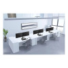 Neomounts FPMA-D550DDBLACK 10-32" Full Motion Dual Monitor Stand - Black