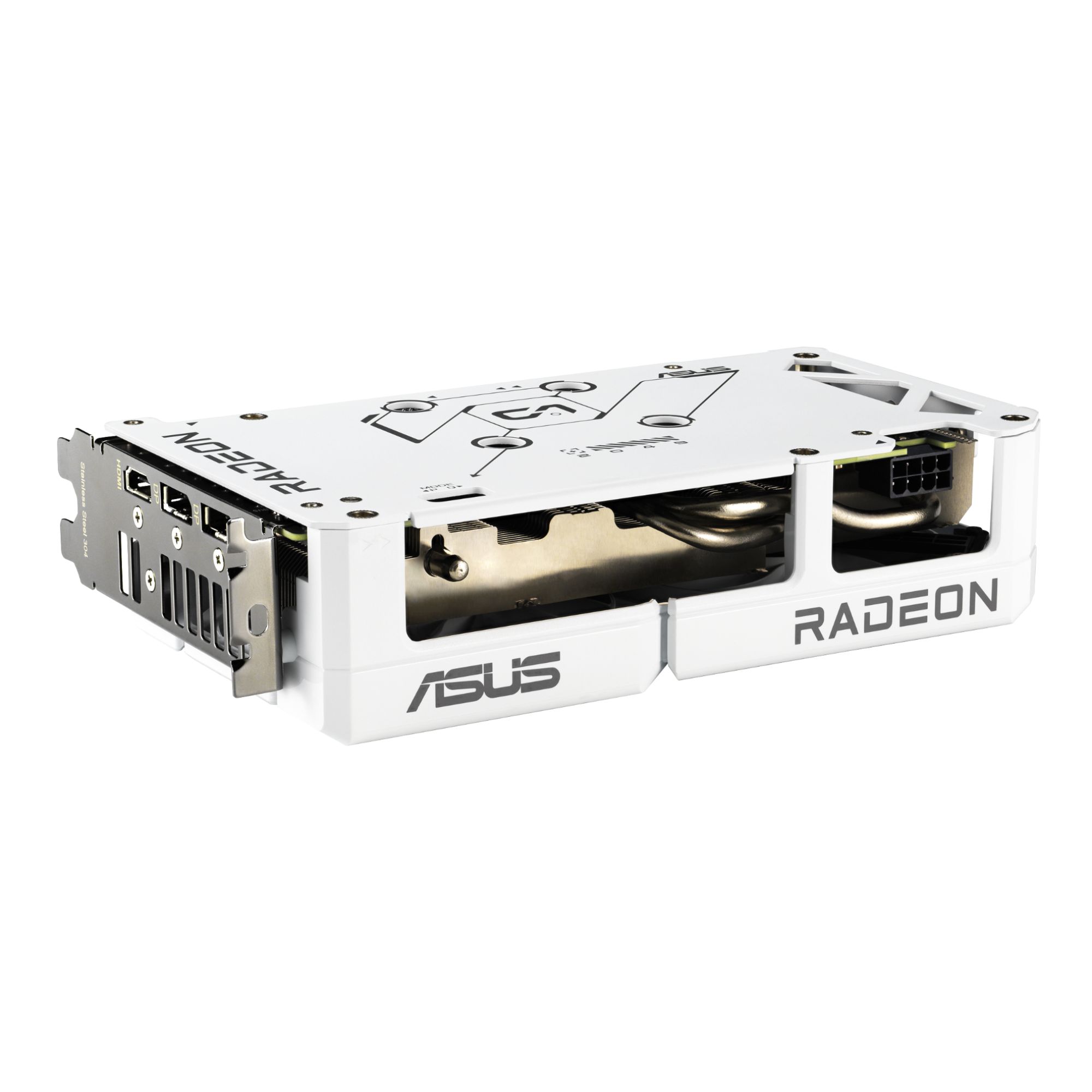 ASUS Radeon DUAL-RX9060XT-16G-WHITE Graphics Card