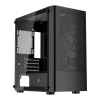 1st Player X4-M Tempered Glass Micro ATX Gaming Case - Black