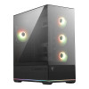 Refurbished - MSI MAG PANO 110R PZ ARGB Tempered Glass Mid Tower Gaming PC Case - Black