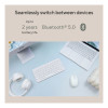 ASUS Marshmallow KW100 75% Wireless Keyboard - Oat Milk