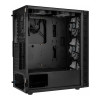 Kolink Observatory HF Mesh ARGB Tempered Glass Mid-Tower Gaming PC Case - Black
