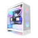 NZXT H7 Flow RGB Tempered Glass Mid Tower PC Case - White