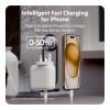 Hyper HyperJuice 70W USB-C GaN Safety Tested Travel Charger With 3 Ports - White