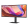 LG 34U650A-B 34" Ultrawide Curved IPS Quad HD 100Hz USB-C Height Adjustable Docking Monitor with Speakers