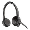 Poly Savi 8220 UC Stereo Wireless Binaural Headset Black