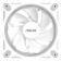 ASUS Prime MR120 ARGB 120mm Reverse PC Fan - White