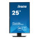 iiyama ProLite XUB2595WSU 25" IPS WUXGA 16:10 Height Adjustable Monitor with Speakers