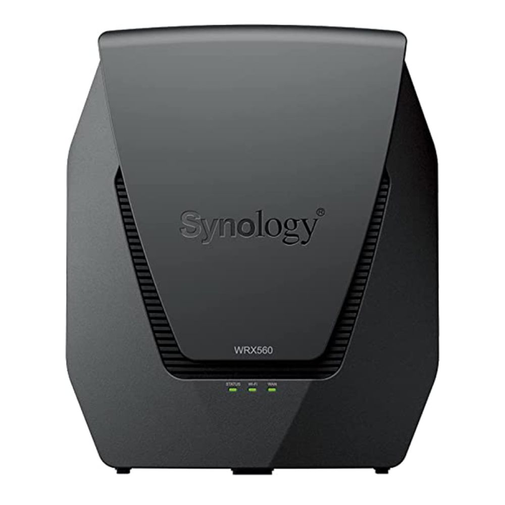 Synology WRX560 Gigabit Ethernet Dual-Band Wi-Fi 6 Router Black