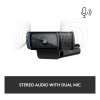 Logitech Pro HD C920 Full HD USB 30 fps Webcam - Black
