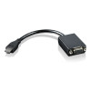 Lenovo 4X90F33442 ThinkPad Mini-HDMI to VGA Adapter Length 20cm