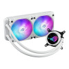ASUS ROG Strix LC III 240mm ARGB Intel/AMD AIO Liquid CPU Cooler - White