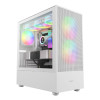 Gamdias Talos M3 Mesh Case with 360mm Water Cooler and 750W PSU Bundle - White