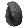Logitech Lift Vertical RF Wireless Bluetooth Optical 4000 DPI Ergonomic Mouse - Graphite