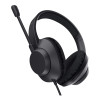 Trust Ayda Max USB-ENC Wired On-Ear Stereo Headset - Black