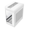 GameMax Hype ATX RGB Tempered Glass Mid Tower Gaming PC Case - White