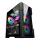 1st Player Trilobite T3 Tempared Glass Micro ATX PC Case - Black