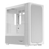 TRYX FLOVA F50 Tempered Glass Mid Tower Gaming PC Case - White