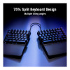 ASUS ROG Falcata 75pc Split Gaming Keyboard in Black with ROG HFX V2 Magnetic Switches