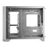 1st Player UV6 Tempered Glass Micro ATX Gaming Case - White