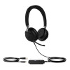Yealink UH38 Dual UC Wired USB-A Headset - Black