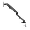Neomounts FPMA-D650BLACK 17-27" Coil Spring Full Motion Desk Mount Single Monitor Arm - Black