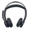 Poly Voyager Focus 2 UC USB Wireless Headset Including Charging Stand - Black