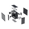 ASUS Prime AP303 Tempered Glass Mid-Tower PC Case - Black