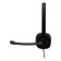 Logitech H150 Wired On-Ear Stereo Headset - Black
