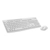 Logitech MK295 Silent Wireless Keyboard & Mouse Combo - Off White