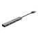 Trust Halyx Aluminium 4-Port Mini USB Hub - Grey