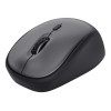 Trust Yvi+ Silent Right-hand Wireless Optical 1600 DPI Mouse - Black