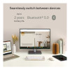 ASUS Marshmallow KW100 75% Wireless Keyboard - Oat Milk
