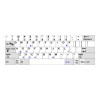 Microsoft Surface Keyboard Wireless Bluetooth 4.0 QWERTY Grey, English International Keyboard - 3YJ-00019-AG