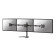 Neomounts FPMA-D550DD3BLACK 13-27" Full Motion Triple Monitor Stand - Black