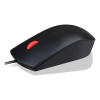 Lenovo 4Y50R20863 3 Buttons Wheel Scrolling Ambidextrous Optical Tracking Wired Mouse Black