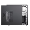 CiT Course Micro ATX Case with Brushed Aluminium Front & 1 x 8cm Rear Fan